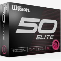 Golf Shop 11 Wilson Staff Wilson 50 Elite Pink Golf Balls