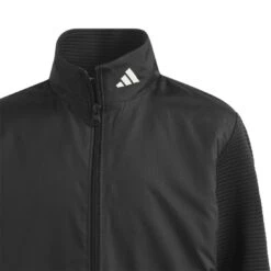 Adidas Boys Winter Jacket -Golf Shop adidas 2023 boys winter jacket black collar detail itempicture