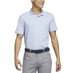 Adidas 2023 Go-To Pique Polo 9 Adidas 2023 Go-To Pique Polo -Golf Shop adidas 2023 go to pique polo blue dawn front itempicture
