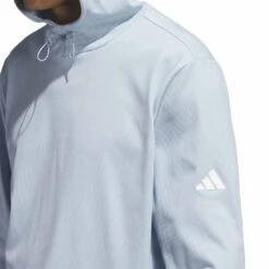 Adidas Lightweight Hoodie -Golf Shop adidas 2023 lightweight hoodie wonder blue detail1 itempicture