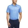 Adidas Stripe Zipper Polo -Golf Shop adidas 2023 stripe zipper polo blue fusion itempicture