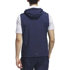 Adidas Ultimate365 Tour Wind.RDY Vest -Golf Shop adidas 2023 ultimate365 tour wind rdy vest collegiate navy back itempicture
