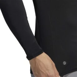 Adidas UPF Base Layer -Golf Shop adidas 2023 upf base layer black detail itempicture