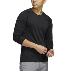 Adidas UPF Base Layer -Golf Shop adidas 2023 upf base layer black side itempicture