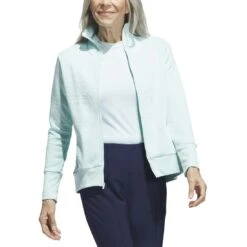 Adidas Women's COLD.RDY Jacket -Golf Shop adidas 2023 womens cold rdy jacket semi flash aqua open itempicture