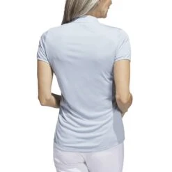 Adidas Women's Essentials Dot Polo 13 Adidas Women's Essentials Dot Polo -Golf Shop adidas 2023 womens essentials dot polo wonder blue back itempicture