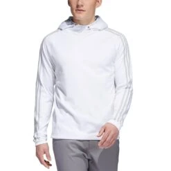 Adidas 3-Stripes COLD.RDY Hoodie -Golf Shop adidas fw22 3 stripes cold rdy hoodie white front itempicture