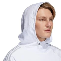 Adidas 3-Stripes COLD.RDY Hoodie -Golf Shop adidas fw22 3 stripes cold rdy hoodie white hood itempicture