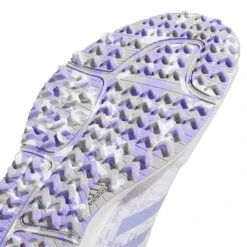 Adidas Juniors S2G Spikeless Golf Shoes White/Almost Lime/Light Purple -Golf Shop adidas juniors s2g spikeless golf shoes white almost lime light purple gv9787 sole detail itempicture