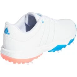 Adidas Juniors Tour360 Infinity Golf Shoes White/Iron/Blue Rush -Golf Shop adidas juniors tour360 infinity golf shoes white iron blue rush gv9665 heel itempicture