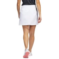 Adidas Women's Ultimate365 Solid Skort -Golf Shop adidas ss22 womens ultimate365 solid skort white back itempicture