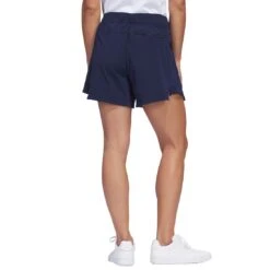 Adidas Women's Go-To 4 Inch Shorts -Golf Shop adidas ss23 womens go to 4 inch shorts collegiate navy back itempicture