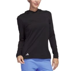Adidas Women's Performance Hoodie -Golf Shop adidas ss23 womens performance hoodie black itempicture