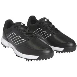 Adidas Tech Response 3.0 Golf Shoes Black/Black/White 11 Adidas Tech Response 3.0 Golf Shoes Black/Black/White -Golf Shop adidas tech response 3 0 golf shoes black black white front itempicture