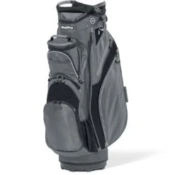 BagBoy Chiller Cart Bag -Golf Shop bagboy 2024 chiller cart bag charcoal black white itempicture