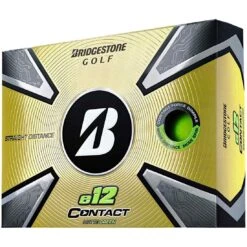 Golf Shop 7 Bridgestone 2023 E12 Contact Matte Green Golf Balls