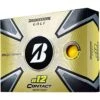 Bridgestone E12 Contact Matte Yellow Personalized Golf Balls -Golf Shop bridgestone 2023 e12 contact matte yellow golf balls hero itempicture 1