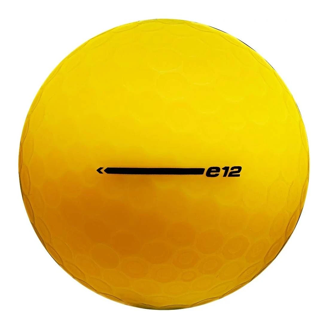 Bridgestone E12 Contact Matte Yellow Personalized Golf Balls 4 Bridgestone E12 Contact Matte Yellow Personalized Golf Balls - Image 2