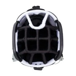 Callaway 2023 Chev 14 Cart Bag -Golf Shop callaway 2023 chev 14 cart bag black white sage top itempicture