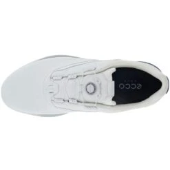 Ecco S-Three Boa Golf Shoes White/Blue Depths -Golf Shop ecco s three boa golf shoes white blue depths top itempicture