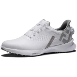 FootJoy FJ Fuel BOA Golf Shoes White -Golf Shop footjoy fj fuel boa golf shoes white 55446 toe itempicture