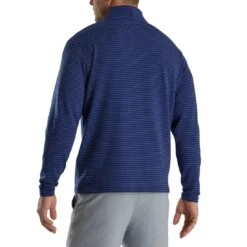 FootJoy French Terry Pullover 9 FootJoy French Terry Pullover -Golf Shop footjoy french terry pullover indigo back itempicture