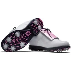 FootJoy Women's Premiere Series Issette Golf Shoes White/Pink -Golf Shop footjoy premiere series issette golf shoes white pink 99044 combo itempicture