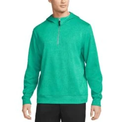 Nike Dri-FIT Golf Hoodie -Golf Shop nike 2022 dri fit golf hoodie neptune green front itempicture