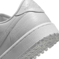 Nike Air Jordan 1 Low G Golf Shoes White/White/Pure Platinum -Golf Shop nike air jordan 1 low g golf shoes white pure platinum dd9315 110 detail1 itempicture