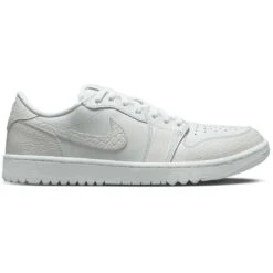 Nike Air Jordan 1 Low G Golf Shoes White/White/Pure Platinum