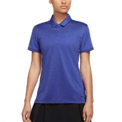 Nike Women's Dri-FIT Victory Textured Polo 9 Nike Women's Dri-FIT Victory Textured Polo -Golf Shop nike womens dri fit victory textured polo lapis itempicture