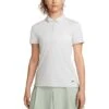 Nike Women's Dri-FIT Victory Textured Polo 1 Nike Women's Dri-FIT Victory Textured Polo -Golf Shop nike womens dri fit victory textured polo white photon dust itempicture