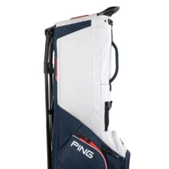 Ping Hoofer Lite Stand Bag -Golf Shop ping 2023 hoofer lite stand bag navy platinum red detail6 itempicture