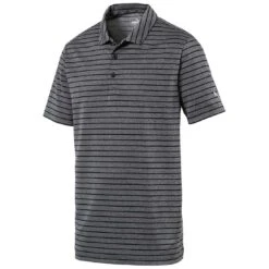 Puma Boys Rotation Stripe Polo -Golf Shop puma boys rotation stripe polo black