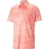 Puma Cloudspun Dye Stripe Polo 1 Puma Cloudspun Dye Stripe Polo -Golf Shop puma cloudspun dye stripe polo flamingo pink itempicture