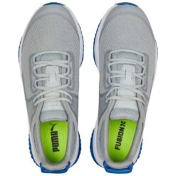 Puma Fusion Grip Golf Shoes High Rise/Silver/Team Royal -Golf Shop puma fusion grip golf high rise silver team royal 377527 05 top itempicture