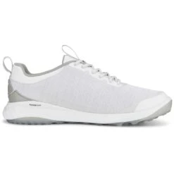 Puma Fusion Pro Golf Shoes White/Silver/High Rise 11 Puma Fusion Pro Golf Shoes White/Silver/High Rise -Golf Shop puma fusion pro golf shoes white silver high rise 377041 05 profile2 itempicture