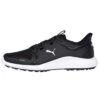 Puma Ignite Fasten8 Golf Shoes Black/Silver -Golf Shop puma ignite fasten8 golf shoes black silver profile