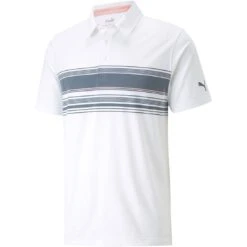 Puma MATTR Grind Polo -Golf Shop puma mattr grind polo bright white evening sky itempicture