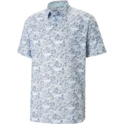 Puma MATTR Seaplanes Polo -Golf Shop puma mattr seaplanes polo navy blazer front itempicture