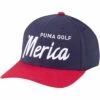 Puma Merica Script Snapback Hat 1 Puma Merica Script Snapback Hat -Golf Shop puma merica script snapback hat navy blazer high risk red itempicture
