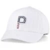 Puma Pars And Stripes P Classic Adjustable Hat -Golf Shop puma pars and stripes p classic adjustable hat bright white itempicture