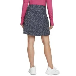 Puma Women's PWRMESH Whitewater Skirt -Golf Shop puma womens pwrmesh whitewater skirt navy blazer white back itempicture