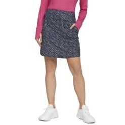 Puma Women's PWRMESH Whitewater Skirt -Golf Shop puma womens pwrmesh whitewater skirt navy blazer white itempicture
