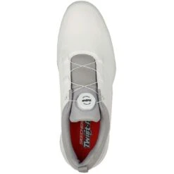 Skechers GO GOLF Torque Twist Golf Shoes White/Grey -Golf Shop skechers go golf torque twist golf shoes white grey top itempicture