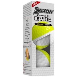 Golf Shop -Golf Shop srixon z star xv 8 divide white yellow golf balls sleeve itempicture