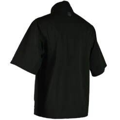 Sun Mountain Cirque Short Sleeve Rain Pullover -Golf Shop sun mountain 2023 cirque ss rain pullover black back itempicture