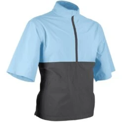 Sun Mountain Monsoon Short Sleeve Rain Pullover 16 Sun Mountain Monsoon Short Sleeve Rain Pullover -Golf Shop sun mountain 2023 monsoon ss rain pullover glacier steel itempicture