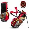 Team Effort Marvel Iron Man Caddie Carry Hybrid Bag -Golf Shop team effort marvel caddie carry hybrid bag iron man itempicture
