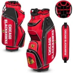 Team Effort NHL Bucket III Cooler Cart Bag -Golf Shop team effort nhl bucket 3 cooler cart bag chicago blackhawks itempicture